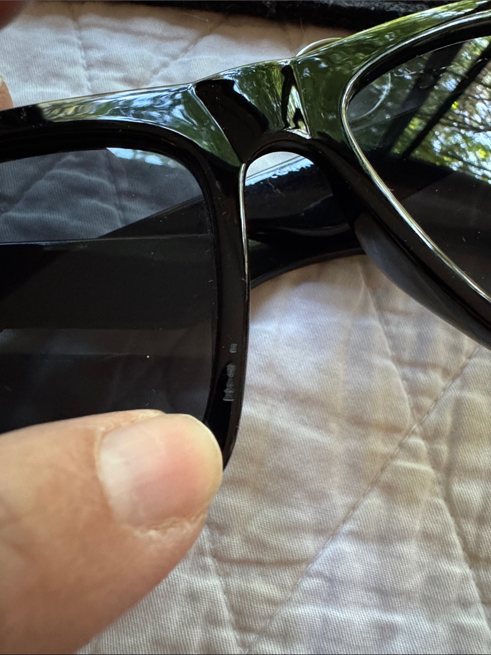 Square Cat Eye Black Sunglasses - Picture 5 of 6